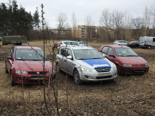 Illustration for article titled Police car graveyard